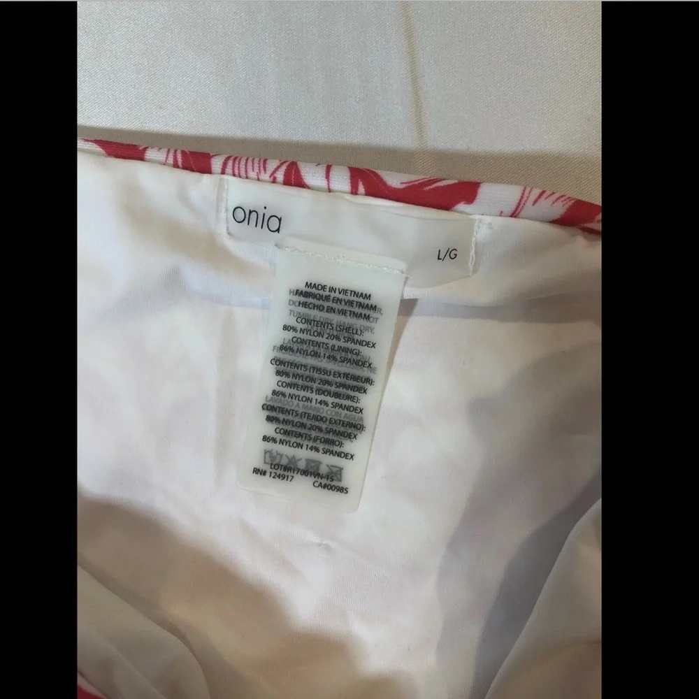 NEW $95 Onia Kate String Tie‎ Bikini Bottom [ SZ Large ]